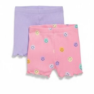 Old Navy Rib-Knit Biker Shorts 2-Pack for Baby